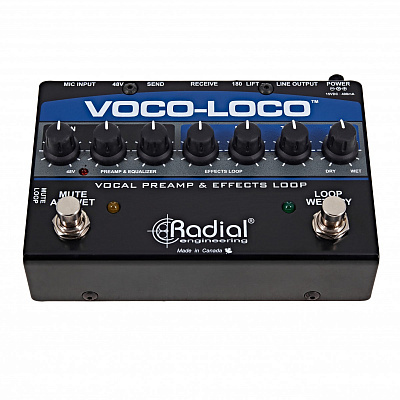 Микрофонный предусилитель Radial Voco-Loco